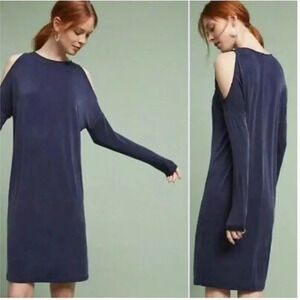 eri + ali Annalyn Cold Shoulder Midi Dress S